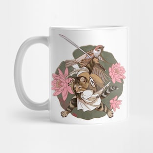 Cat Samurai Mug